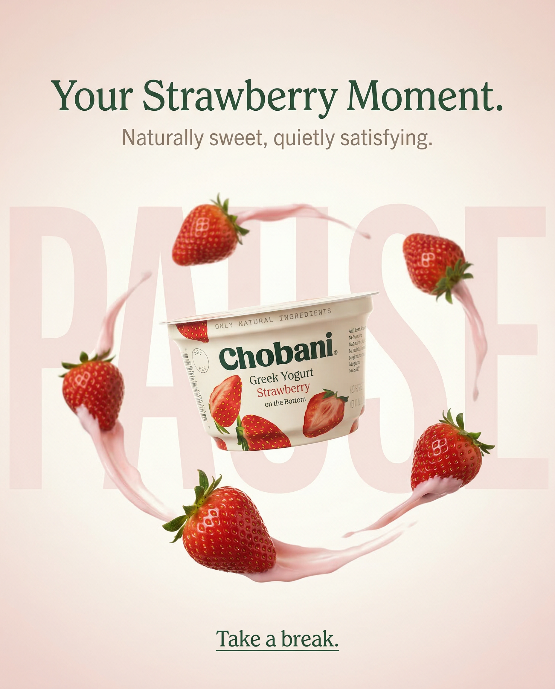 Chobani — Flat Lay